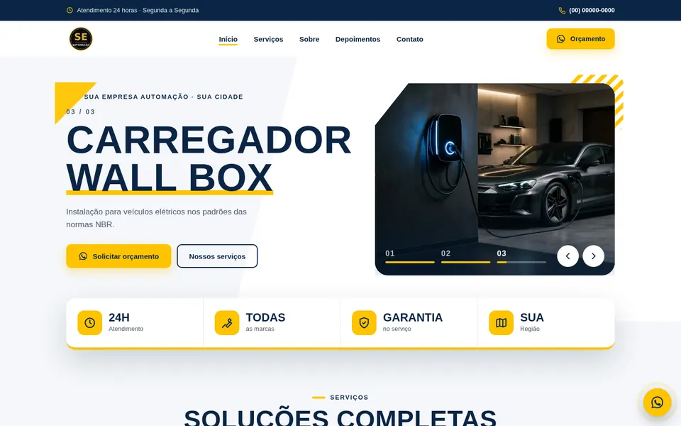 Automação de portões no computador