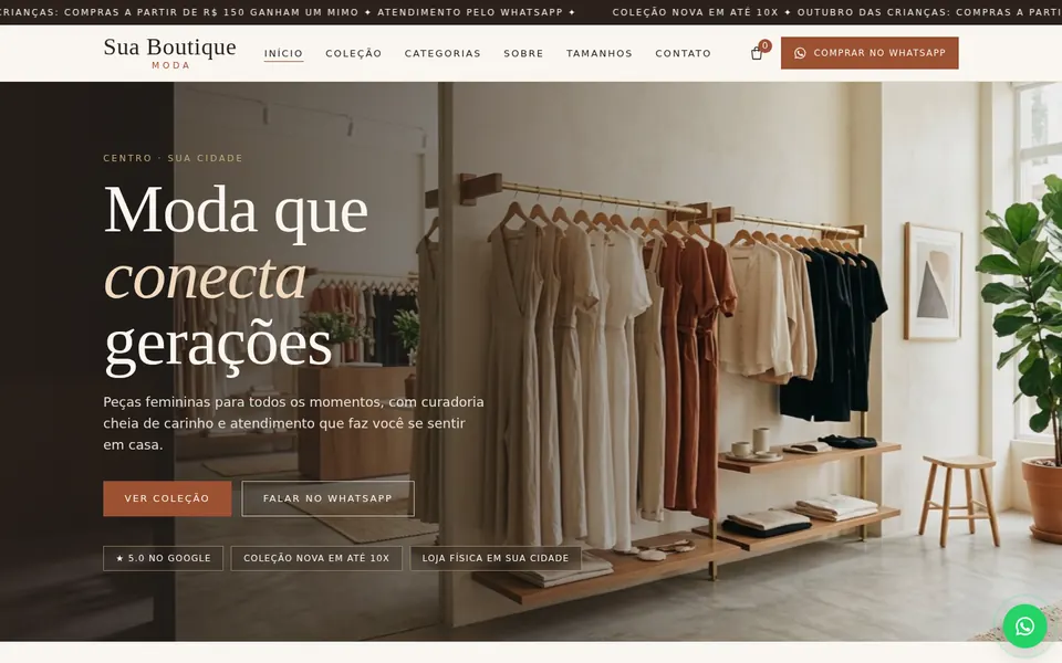 Moda feminina no computador