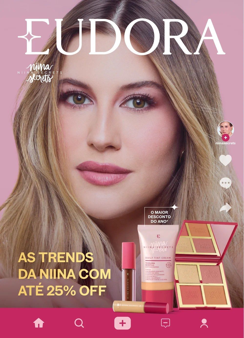 Capa do catálogo Eudora